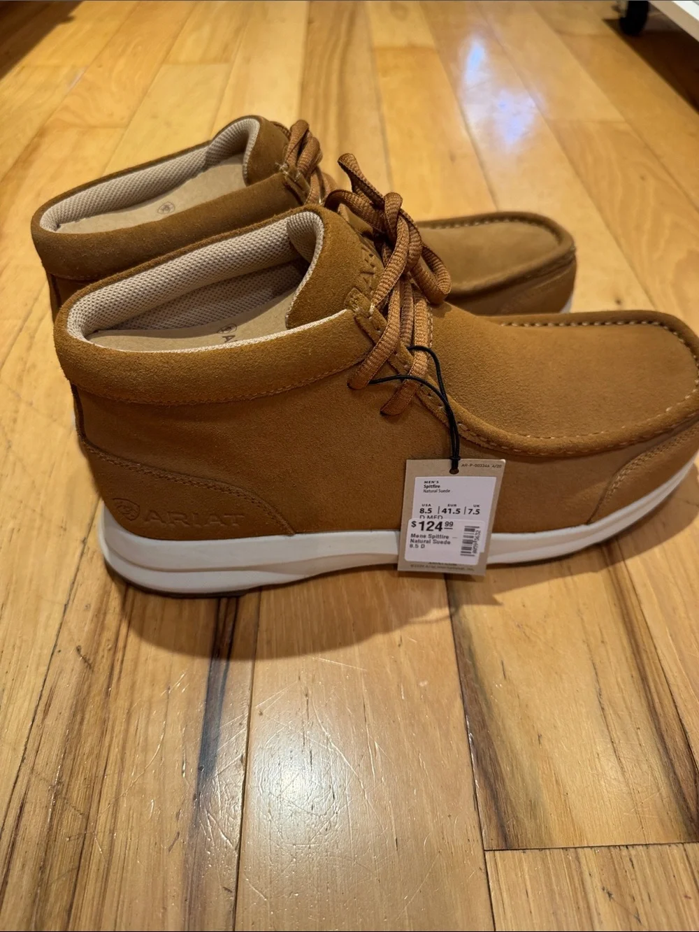 Ariat casual suede